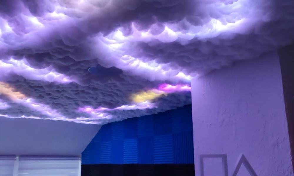 CozyCloud™ DIY LED Wolkenhimmel | All In One Set | Baukasten | Gaming | Gemütlich | Das Original